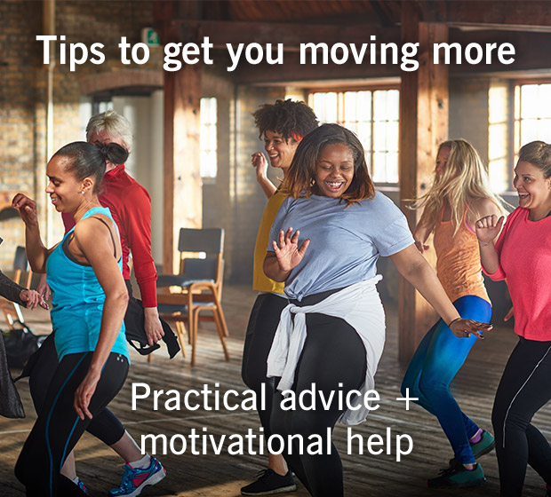 Tips to get you moving more from Cleveland Clinic