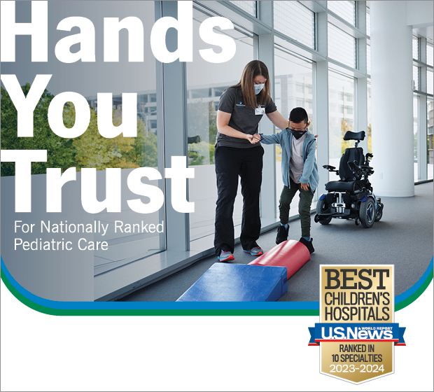 Cleveland Clinic Children's was recognized as a national leader by U.S. News & World Report