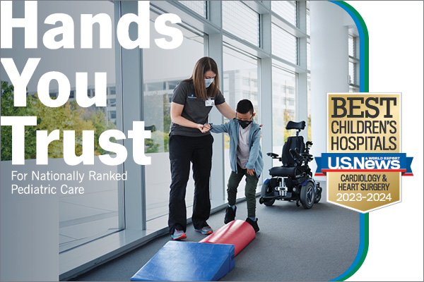 Cleveland Clinic Children's was recognized as a national leader by U.S. News & World Report