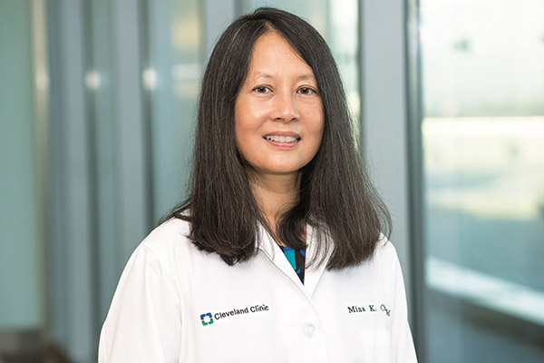 Mina Chung, MD, Director of the Center of Excellence in Cardiovascular Translational Functional Genomics