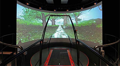 CAREN Virtual Reality Treadmill