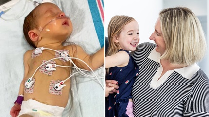 Christan's intuition helped save Ella's life.