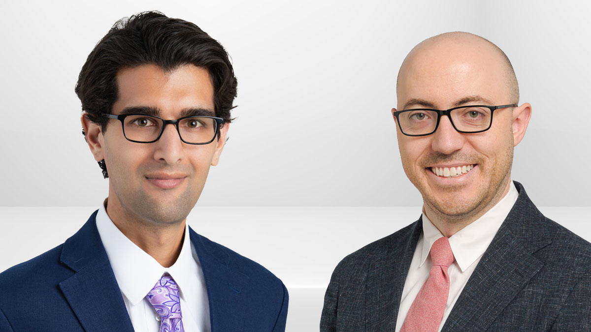 Dr. Maximilian Volk and Dr. Luke Laffin