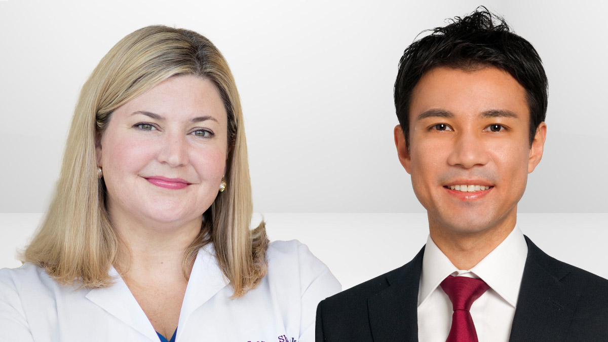 (Left) Laura Shoemaker, DO, and (Right) Naoki Umeda, MD