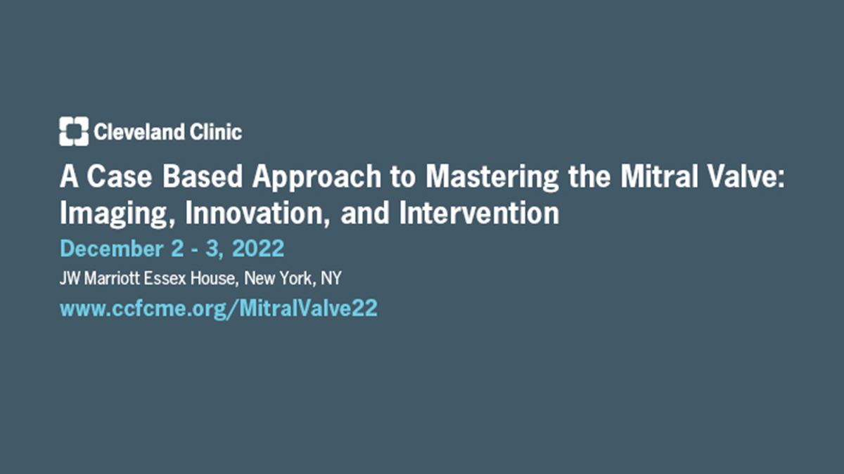 Mastering the Mitral Valve