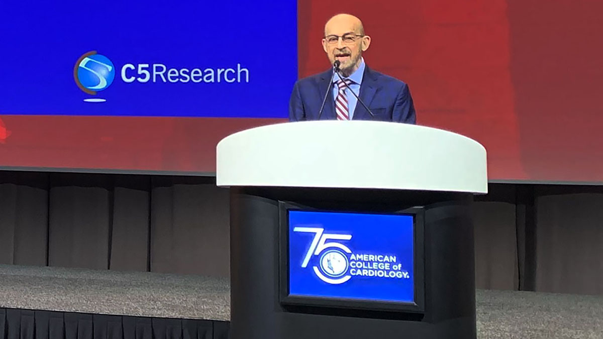 Cleveland Clinic led TACTiC Trial was presented at the American College of Cardiology’s 73rd Annual Scientific Session with Dr. Nissen.