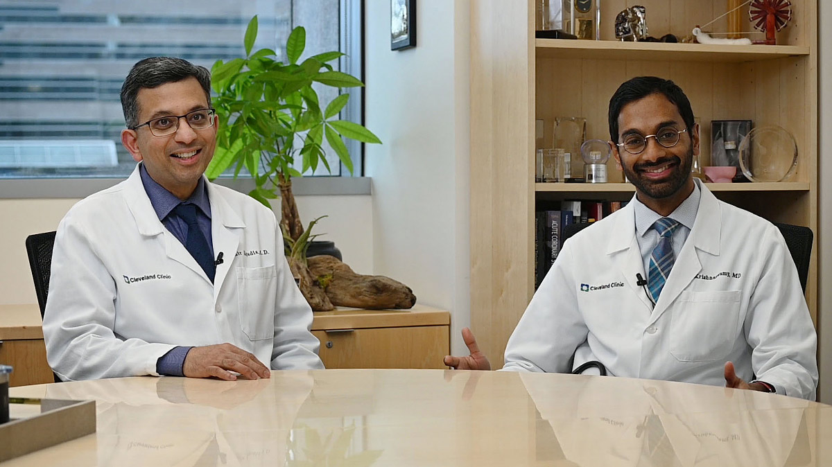 Samir Kapadia, Amar Krishnaswamy MD