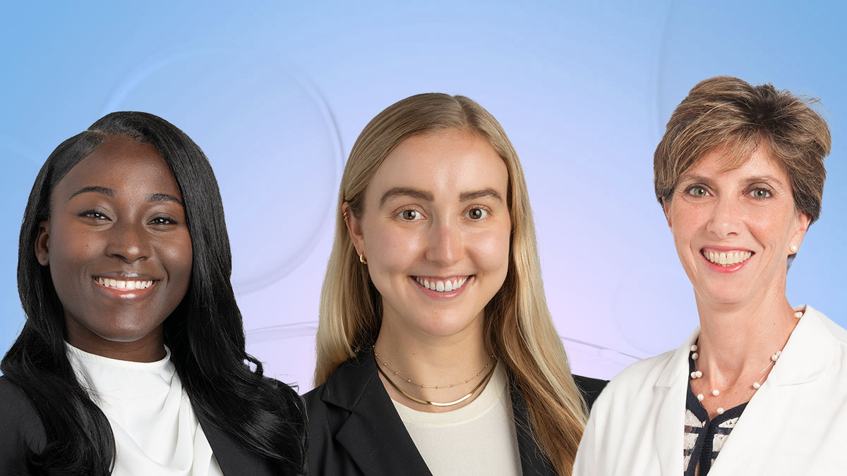 Helena Baffoe-Bonnie, Lydia Cassard and Dr. Monica Yepes-Rios