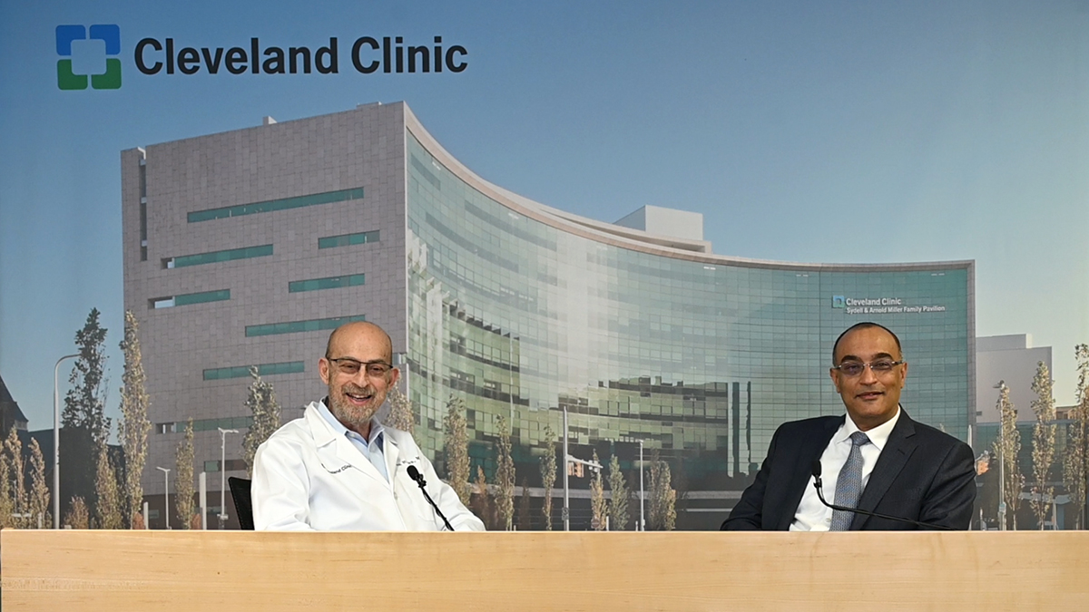 Steven Nissen, Milind Desai, MD