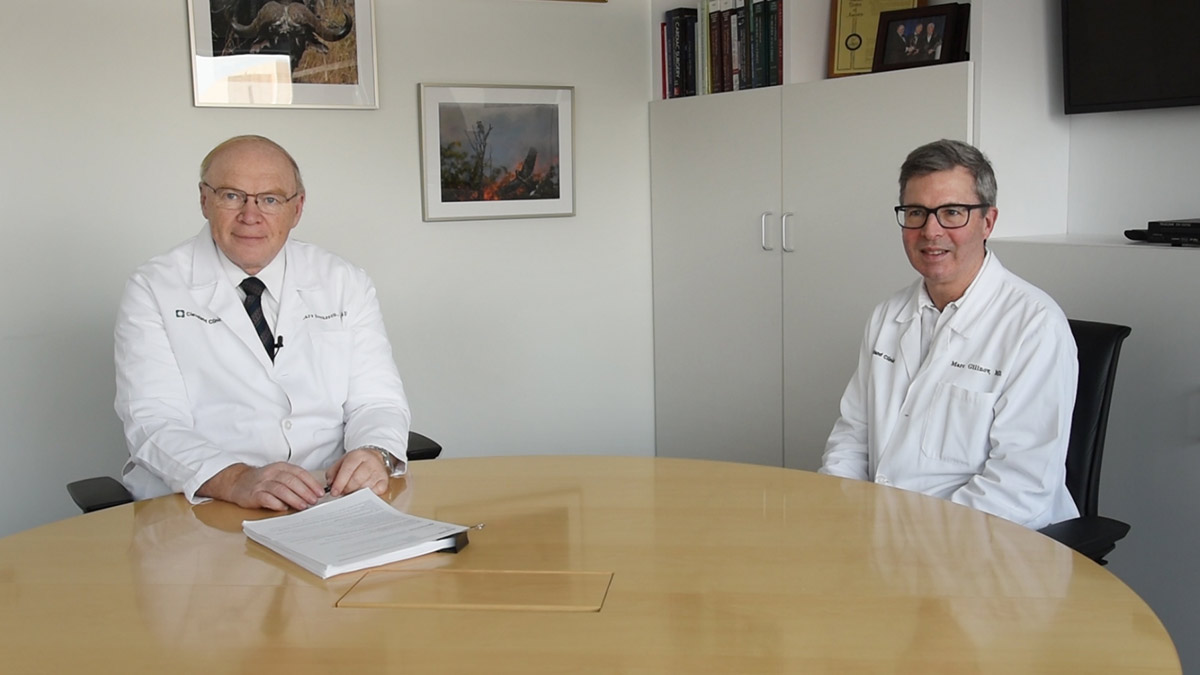 Lars Svensson, Marc Gillinov, MD